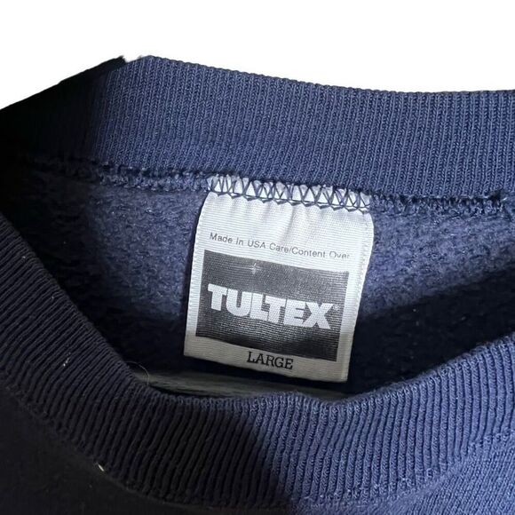 Vintage 90s Nature Deer Sweatshirt Crewneck Made In USA Large - Picture 4 of 4